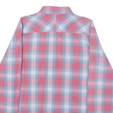 TOMMY HILFIGER Mens Shirt Red Plaid Long Sleeve M