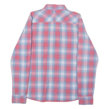 TOMMY HILFIGER Mens Shirt Red Plaid Long Sleeve M