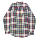 TOMMY HILFIGER Mens Shirt Blue Plaid Long Sleeve M