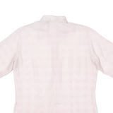 Baroque Print Mens Shirt Pink 90s Crazy Pattern L