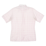 Baroque Print Mens Shirt Pink 90s Crazy Pattern L