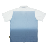 WRANGLER Mens Shirt Blue Colourblock XL