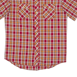 WRANGLER Western Mens Shirt Red Check XL