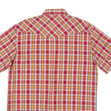WRANGLER Western Mens Shirt Red Check XL