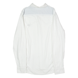 LEVI'S Mens Plain Shirt White Long Sleeve S