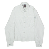 MAMMUT Womens Shirt White Check Long Sleeve S
