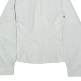 MAMMUT Womens Shirt White Check Long Sleeve S