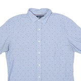 TOMMY HILFIGER Custom Fit Mens Shirt Blue M