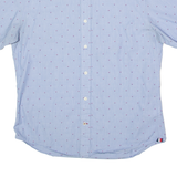 TOMMY HILFIGER Custom Fit Mens Shirt Blue M