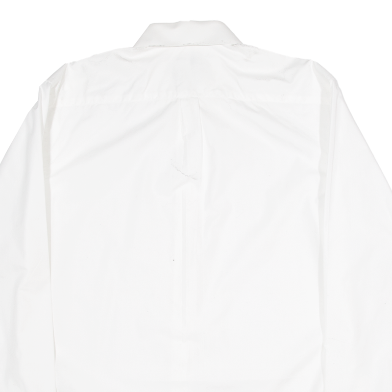 CARTIER Mens Plain Shirt White Long Sleeve XL