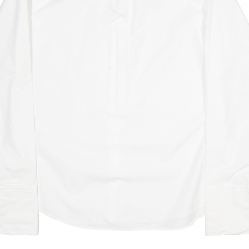CARTIER Mens Plain Shirt White Long Sleeve XL
