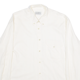 ORIGINAL LINCRON SHIRT Mens Shirt Cream Striped Long Sleeve XL