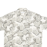 INTER CONTINENTAL Mens Shirt Brown XL