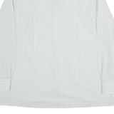 BAOR Mens Shirt Blue Striped Long Sleeve XL