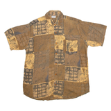 CLASSIC LINE Mens Shirt Brown L