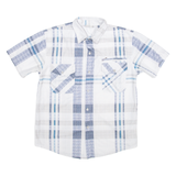 BLU JACK Mens Shirt Blue Check L