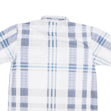 BLU JACK Mens Shirt Blue Check L