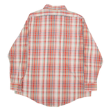 WASH AND WEAR Mens Shirt Red Check Long Sleeve XL