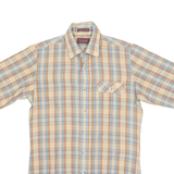 LEVI'S Mens Shirt Brown Check S