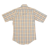 LEVI'S Mens Shirt Brown Check S