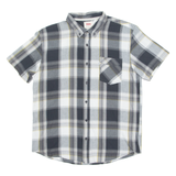 LEVI'S Mens Shirt Grey Check L