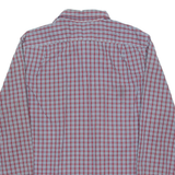 NAUTICA Mens Shirt Blue Check Long Sleeve L