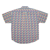 TOMMY HILFIGER Mens Shirt Blue Floral M