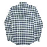 RALPH LAUREN Mens Shirt Blue Check Long Sleeve M