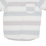 LEVI'S Mens Shirt Grey Striped M