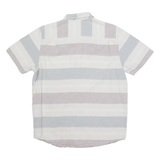 LEVI'S Mens Shirt Grey Striped M