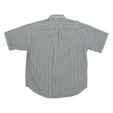 TOMMY HILFIGER Mens Shirt Green Check L