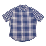 NAUTICA Mens Shirt Blue Check L