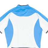 Cycling Mens Jersey Blue 1/4 Zip L