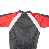 XTREME@TEX Cycling Mens Jersey Black 3/4 Sleeve 1/4 Zip XL
