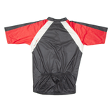 XTREME@TEX Cycling Mens Jersey Black 3/4 Sleeve 1/4 Zip XL