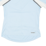 DESCENTE Cycling Womens Jersey Blue 1/4 Zip M