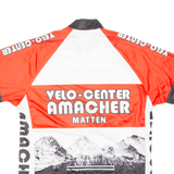 CUORE Cycling Mens Jersey Red 1/4 Zip M