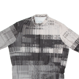 Cycling Mens Jersey Grey Full Zip XL