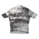 Cycling Mens Jersey Grey Full Zip XL