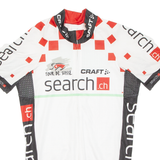 CRAFT Cycling Mens Jersey White Full Zip S