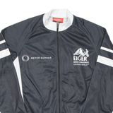 JACKAROO Cycling Mens Jersey Black Long Sleeve Full Zip M