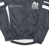 JACKAROO Cycling Mens Jersey Black Long Sleeve Full Zip M