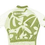 TEXNER Cycling Mens Jersey Green Full Zip M