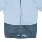 CRANE Cycling Mens Jersey Blue Full Zip M