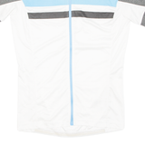CRANE Cycling Mens Jersey White Full Zip L