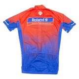 Cycling Mens Jersey Blue Full Zip S