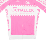 Cycling Womens Jersey Pink Full Zip S