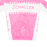 Cycling Womens Jersey Pink Full Zip S