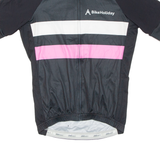 Cycling Mens Jersey Black Full Zip S