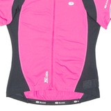 Cycling Womens Jersey Pink Full Zip L